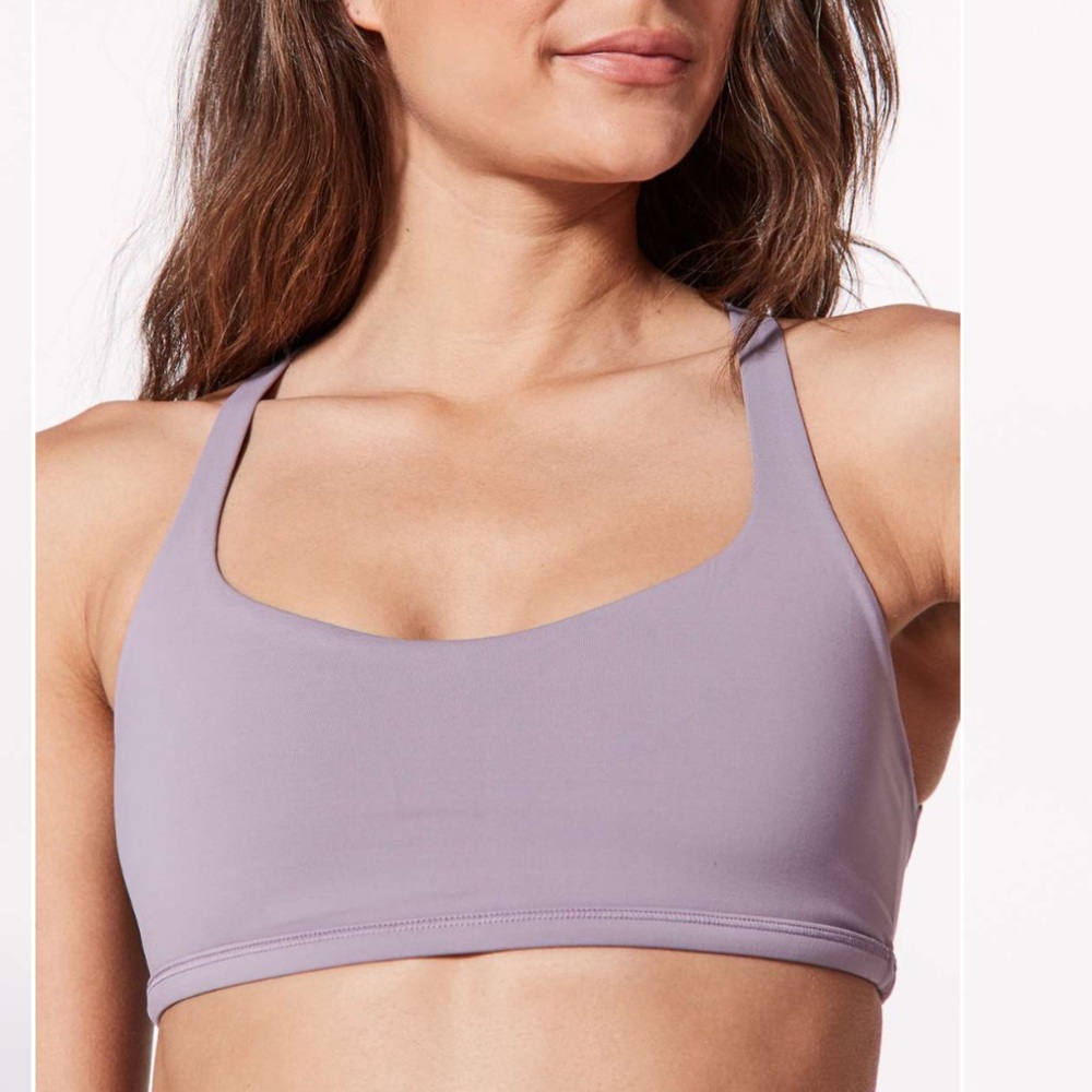 lululemon athletica free to be wild Lavender Sports Bra